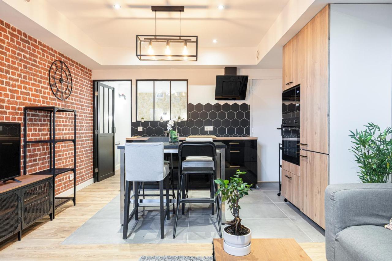 Le Loft Magnan - Ac- Pres Mer - Wifi - Parking - Confort Et Moderne - Supermarches Et Tram Proches Nice Exterior photo